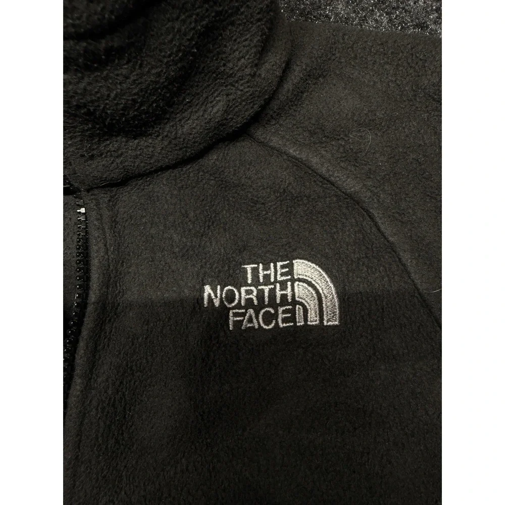 The North Face Women's Black Long Sleeve Full Zip Fleece Jacket Size Small - Picture 3 of 5